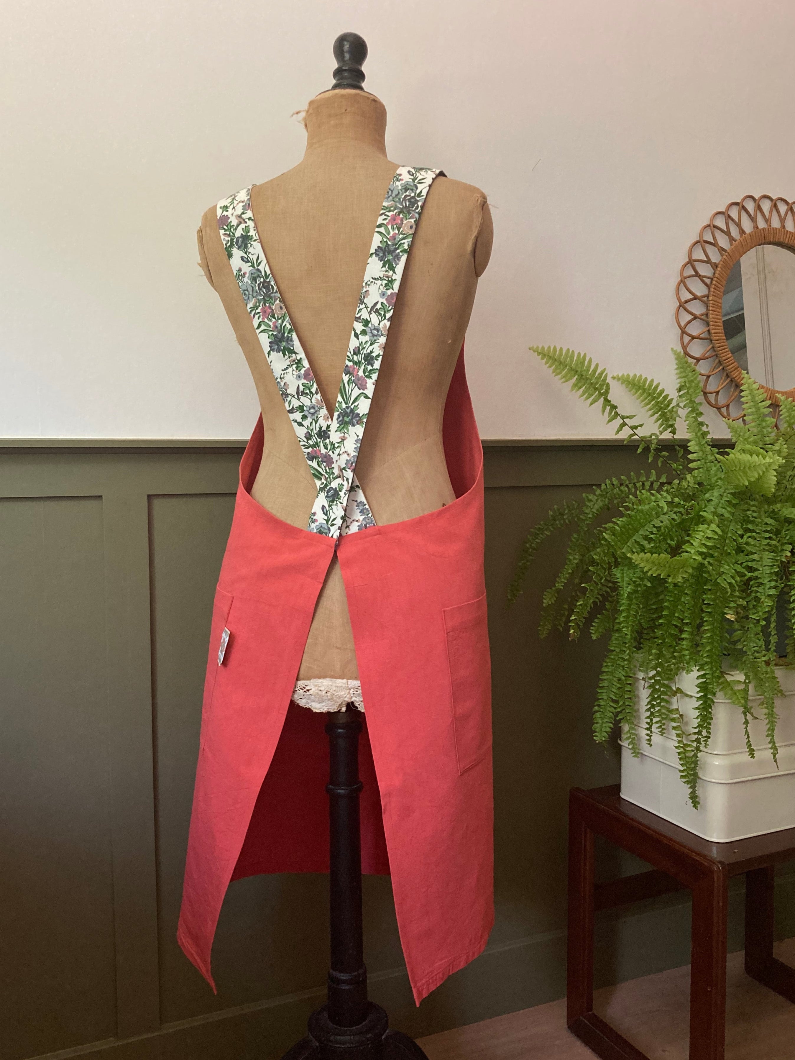 Tablier japonais Corail Romanex de Boussac