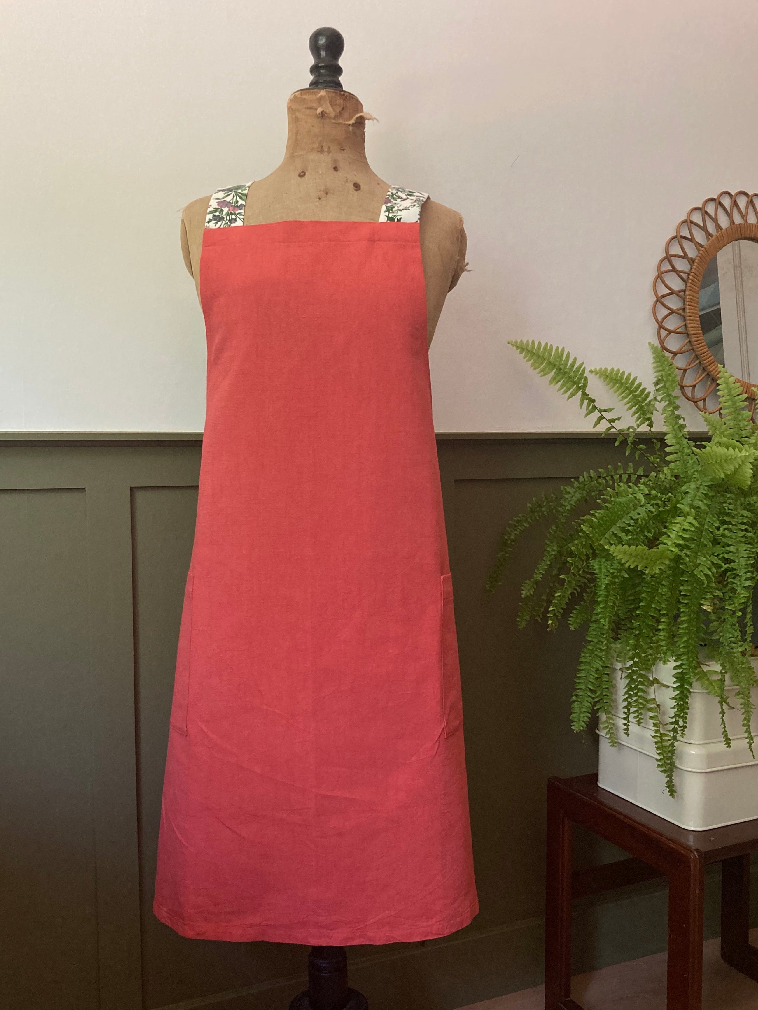 Tablier japonais Corail Romanex de Boussac