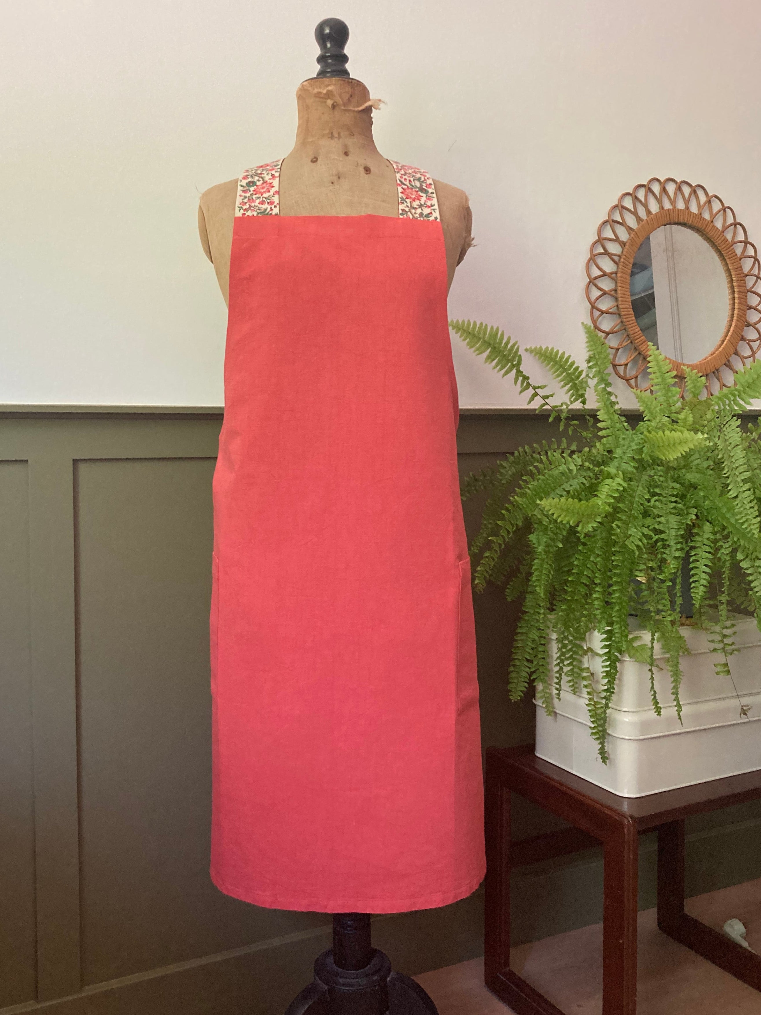 Tablier japonais Corail Romanex de Boussac